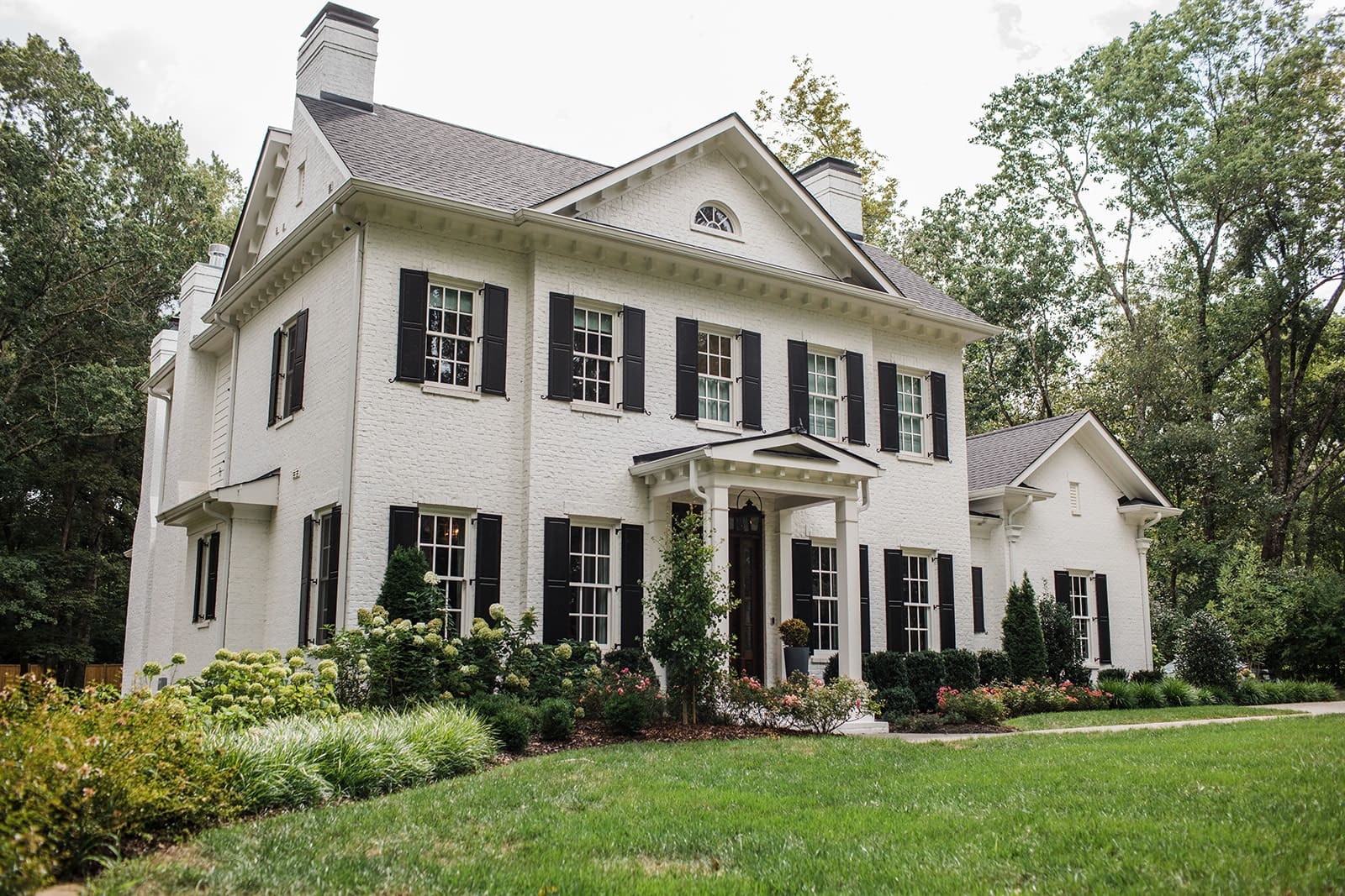 Beautiful white home