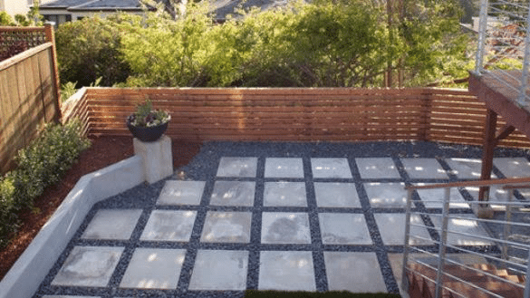 Poured-In-Place Concrete Pavers
